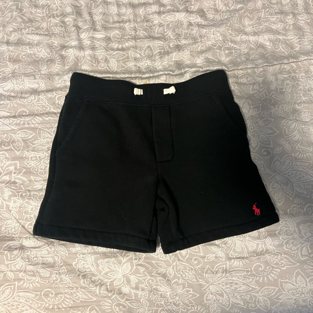 Ralph Lauren polo shorts black size 4T